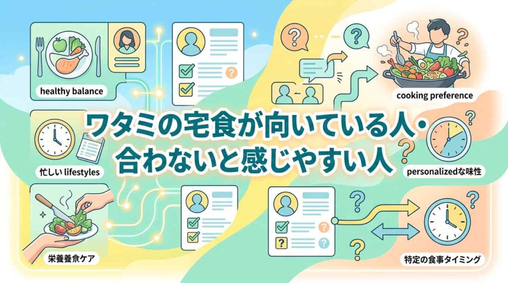 ワタミの宅食が向いている人