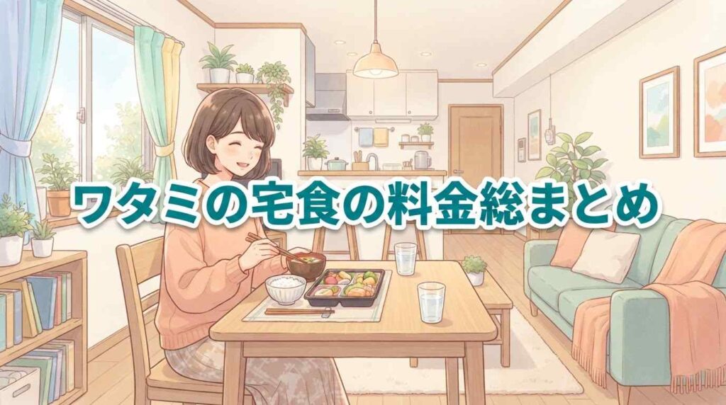 【保存版】ワタミの宅食1ヶ月の料金はいくら？コスパ比較と支払い方法を総まとめ！